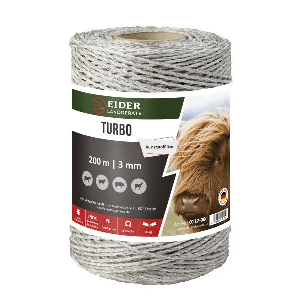 Kunststofflitze Turbo 200 m