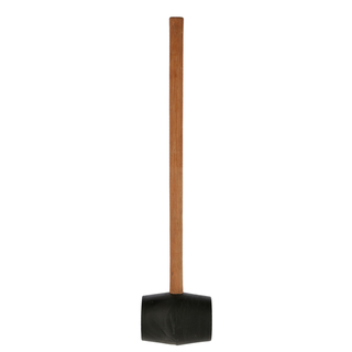 Kunststoffhammer 5 kg, Einschlagen von Zaunpfählen leicht gemacht