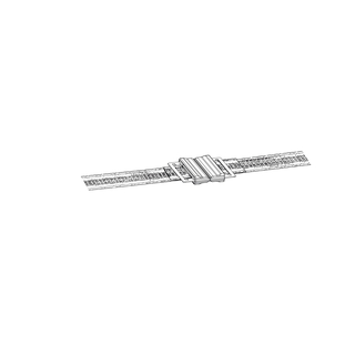 Weidezaunband Breitbandverbinder AKO Litzclip® 40mm - Edelstahl, 5 Stk