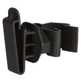 25x T-Pfosten Weidezaunband Clip Isolator, schwarz