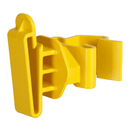 25x T-Pfosten Weidezaunband Clip Isolator, gelb