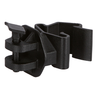 25x T-Pfosten Pinlockisolator schwarz, für Seil und Litze