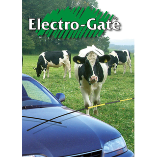 Elektro-Viehschranke, Electro Gate, zweiteilig - für Durchfahrten, 5 m