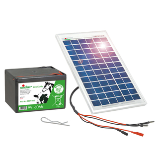 5 Watt Solarmodul Erweiterung für 9 Volt Geräte Cowboy B 5000 & B 7000