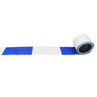 Signalband, Herdenschutzband blau/weiß - 80 mm x 100 m