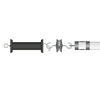 Torgriff Einhänger für Weidezaunband 10 - 20 mm, Bandverbinder